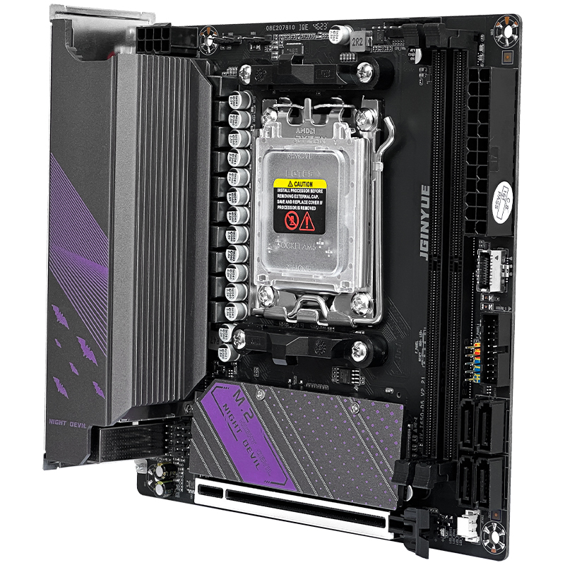 B650 Itx Motherboard Wifi - لوحة أم JGINYUE AM5 تدعم معالجات
