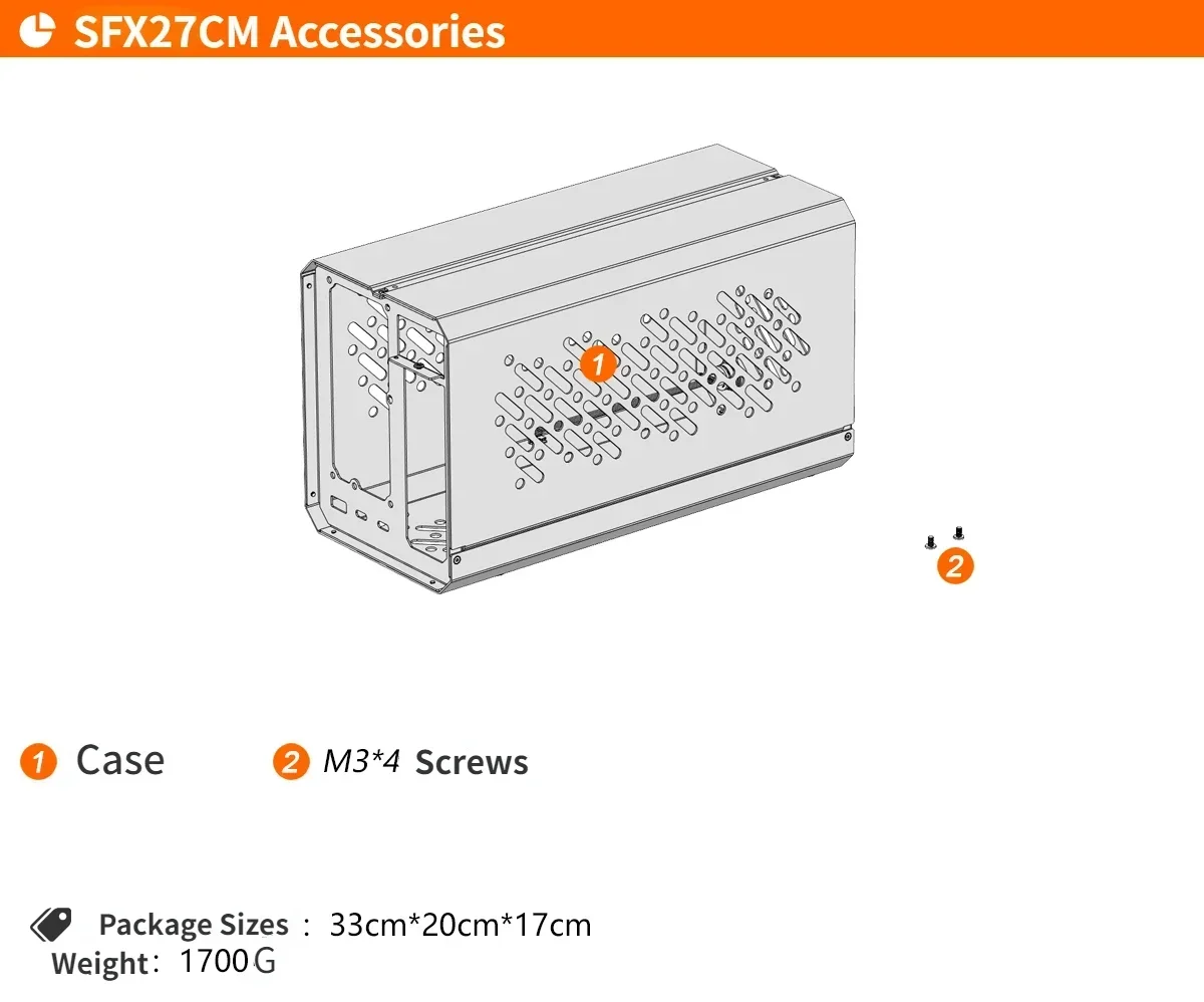 هيكل معدني لـ TH3P4 TH5P4 OCuP - مراجعة External Gpu Dock Pcie 4.0 Oculink وسعره