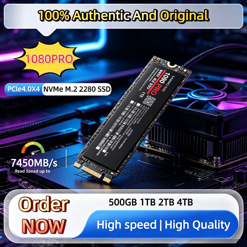 قرص SSD أصلي 100% من نوع 1080P - مراجعة M.2 Nvme 4Tb Pcie 4.0 Ssd وسعره